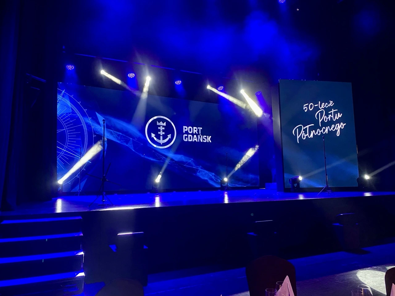 obsługa multimedialna gali 4 ekran led